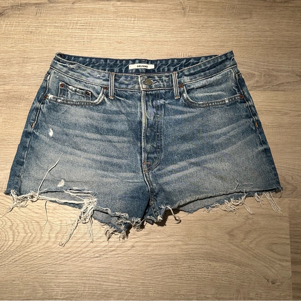 GRLFRND denim shorts